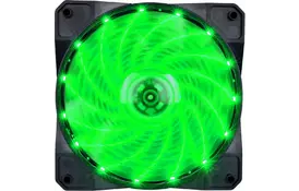Кулер для корпуса 1stPlayer A1-15LED Green - Фото