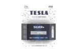 Батарейка Tesla AAA Silver+ LR03 ALKALINE 1.5V * 4 (8594183392363)