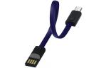 Дата кабель USB 2.0 AM to Micro 5P 0.22m blue ColorWay (CW-CBUM022-BL)