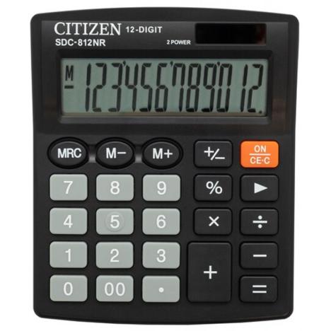Калькулятор Citizen SDC-812NR - Фото 1