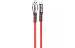Дата кабель USB 2.0 AM to Micro 5P 1.0m zinc alloy red ColorWay (CW-CBUM011-RD)