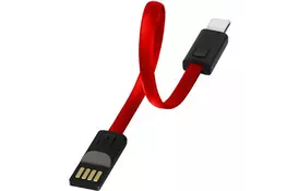 Дата кабель USB 2.0 AM to Lightning 0.22m red ColorWay (CW-CBUL021-RD) - Фото