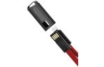 Дата кабель USB 2.0 AM to Type-C 0.22m red ColorWay (CW-CBUC023-RD)