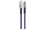 Дата кабель USB 2.0 AM to Type-C 1.0m zinc alloy blue ColorWay (CW-CBUC012-BL)
