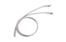 Патч-корд 2.0м, U/UTP, RJ45, cat.5e, ПВХ, grey, LCS2 LEGRAND (051637) - Фото