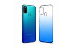 Чехол для моб. телефона MakeFuture Samsung M21 Gradient (Clear TPU) Blue (MCG-SM21BL)