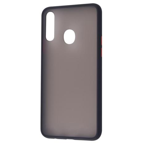 Чехол для моб. телефона Matte Color Case Samsung Galaxy A20s (A207F) Black (27982/Black) - Фото 1