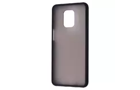 Чехол для моб. телефона Matte Color Case Xiaomi Redmi Note 9S/Note 9 Pro Black (28788/Black) - Фото