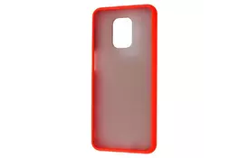 Чехол для моб. телефона Matte Color Case Xiaomi Redmi Note 9S/Note 9 Pro Red (28788/Red) - Фото
