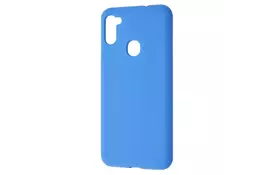 Чехол для моб. телефона WAVE Full Silicone Cover Samsung Galaxy A11/M11 blue (28574/blue) - Фото