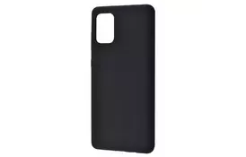 Чехол для моб. телефона WAVE Full Silicone Cover Samsung Galaxy A71 (A715) black (27654/black) - Фото