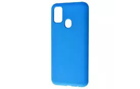 Чехол для моб. телефона WAVE Full Silicone Cover Samsung Galaxy M21/M30s blue (27294/blue) - Фото