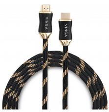 Кабель мультимедийный HDMI to HDMI 1.0m v2.0b HDR10 Vinga (VCPHDMI20BPR1)