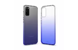 Чехол для моб. телефона MakeFuture Samsung S20 Air Gradient (TPU) Blue (MCG-SS20BL) - Фото