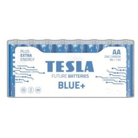 Батарейка Tesla AA Blue+ R6 CARBON ZINK 1.5V * 24 (8594183392172) - Фото 1