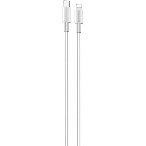 Дата кабель USB Type-C to Lightning 1.0m 3A white ColorWay (CW-CBPDCL032-WH) - Фото 5
