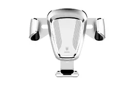 Универсальный автодержатель Baseus Gravity Car Mount, silver (SUYL-0S) - Фото