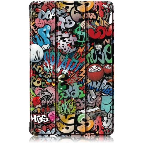 Чехол для планшета BeCover Smart Case Lenovo Tab M8 TB-8505 Graffiti (705026) - Фото 4