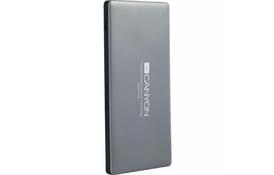Батарея универсальная CANYON 5000mAh, Input 5V/2A, Output 5V/2A(Max), Dark Gray (CNS-TPBP5DG) - Фото