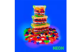 Конструктор Хочу Конструктор Шестилистник 80 Neon (XKS-80N) - Фото