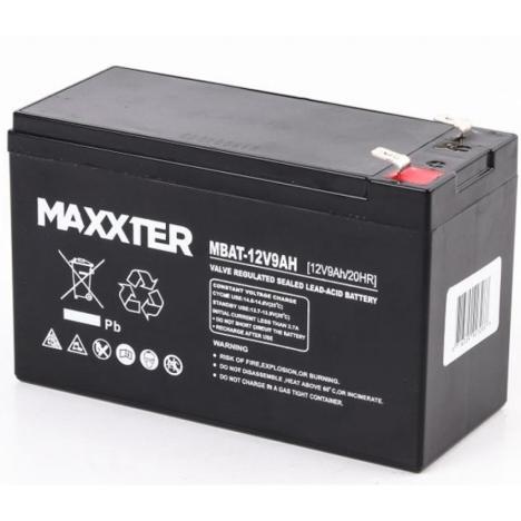 Батарея к ИБП Maxxter 12V 9AH (MBAT-12V9AH) - Фото 1