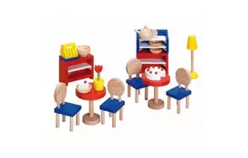 Игровой набор Goki Мебель для бистро (51690G) - Фото