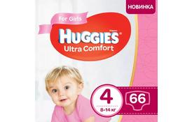 Подгузник Huggies Ultra Comfort Giga 4 для девочек (8-14кг) 80 шт (5029053543680) - Фото