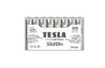 Батарейка Tesla AAA Silver+ LR03 ALKALINE 1.5V * 24 (8594183392356)