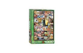 Пазл EuroGraphics Вокруг света, 1000 элементов (6000-0755) - Фото