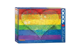 Пазл EuroGraphics Любовь и Гордость!, 1000 элементов (6000-5542) - Фото