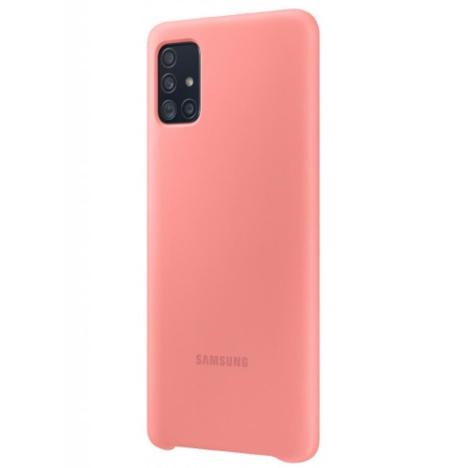 Чехол для моб. телефона Samsung Silicone Cover для Galaxy A51 (A515F) Pink (EF-PA515TPEGRU) - Фото 4