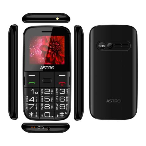 Мобильный телефон Astro A241 Black - Фото 3