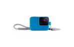 Аксессуар к экшн-камерам GoPro Sleeve & Lanyard (Blue) (ACSST-003)