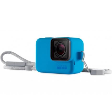 Аксессуар к экшн-камерам GoPro Sleeve & Lanyard (Blue) (ACSST-003) - Фото 1