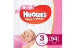 Подгузник Huggies Ultra Comfort Giga 3 для девочек (5-9кг) 94 шт (5029053543666)