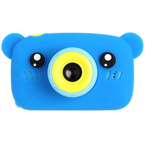 Интерактивная игрушка XoKo Bear Цифровой детский фотоаппарат голубой (KVR-005-BL) - Фото 4