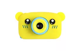 Интерактивная игрушка XoKo Bear Цифровой детский фотоаппарат желтый (KVR-005-YL) - Фото