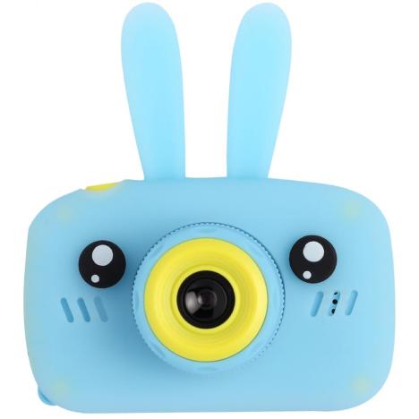 Интерактивная игрушка XoKo Rabbit Цифровой детский фотоаппарат голубой (KVR-010-BL) - Фото 1