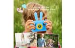 Интерактивная игрушка XoKo Rabbit Цифровой детский фотоаппарат голубой (KVR-010-BL)