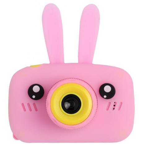 Интерактивная игрушка XoKo Rabbit Цифровой детский фотоаппарат розовый (KVR-010-PN) - Фото 3