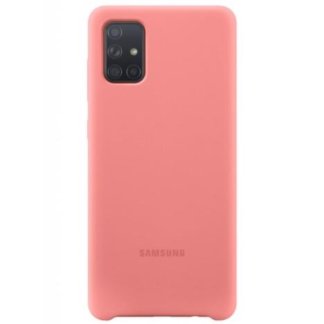 Чехол для моб. телефона Samsung Silicone Cover для Galaxy A71 (A715F) Pink (EF-PA715TPEGRU) - Фото 5