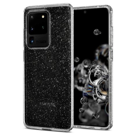 Чехол для моб. телефона Spigen Galaxy S20 Ultra Liquid Crystal Glitter, Crystal Quartz (ACS00710) - Фото 5