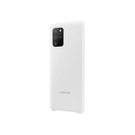 Чехол для моб. телефона Samsung Silicone Cover для Galaxy S 10 Lite (G770) White (EF-PG770TWEGRU) - Фото 3