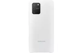 Чехол для моб. телефона Samsung Silicone Cover для Galaxy S 10 Lite (G770) White (EF-PG770TWEGRU) - Фото