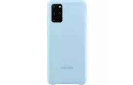 Чехол для моб. телефона Samsung Silicone Cover для Galaxy S20+ (G985) Sky Blue (EF-PG985TLEGRU) - Фото