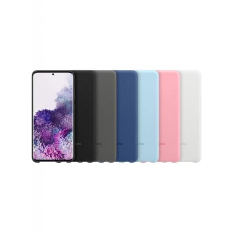 Чехол для моб. телефона Samsung Silicone Cover для смартфону Galaxy S20 (G980) Pink (EF-PG980TPEGRU) - Фото 5
