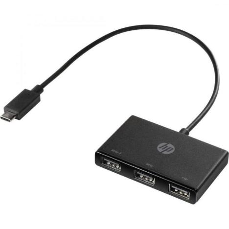 Концентратор HP USB-C to Multi-Port Hub (Z8W90AA) - Фото 1