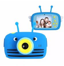 Интерактивная игрушка XoKo Bee Dual Lens Цифровой детский фотоаппарат голубой (KVR-100-BL)