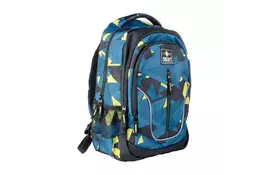 Рюкзак школьный Smart TN-07 Global черн/бирюз (558631) - Фото