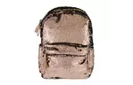 Рюкзак школьный Yes с пайетками GS-01 Gold (557676)